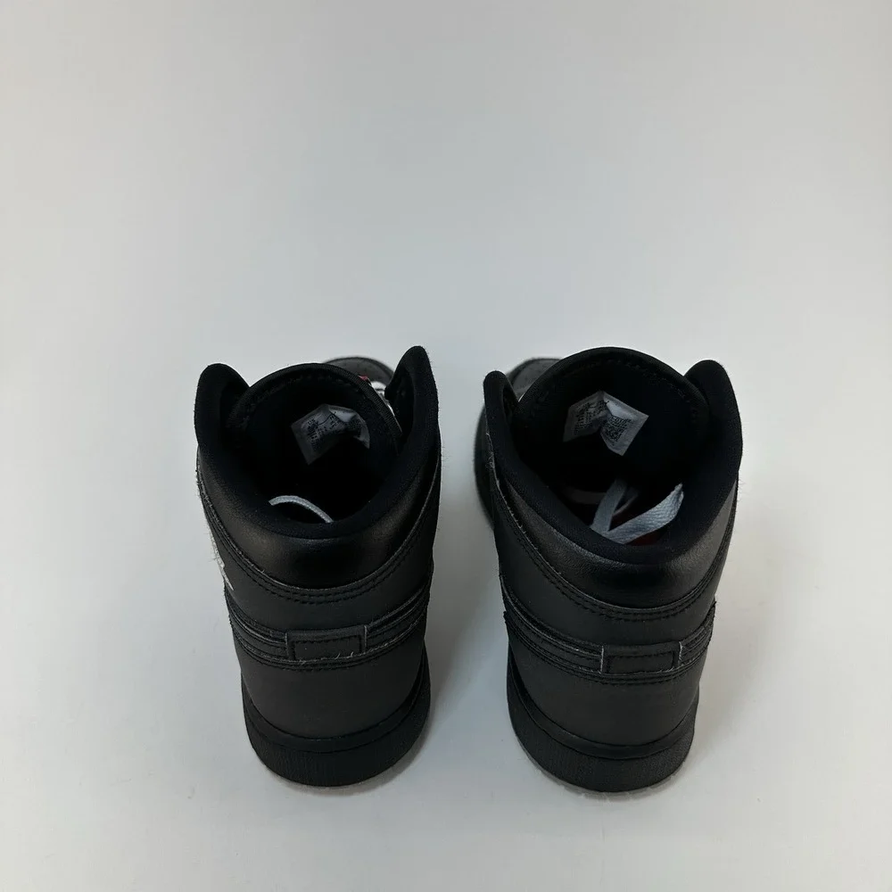Nike Air Jordan 1 Mid GS Black Gym Red Youth 4.5Y Sneakers